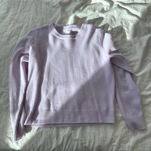 Lavender Purple Reformation Cashmere Sweater